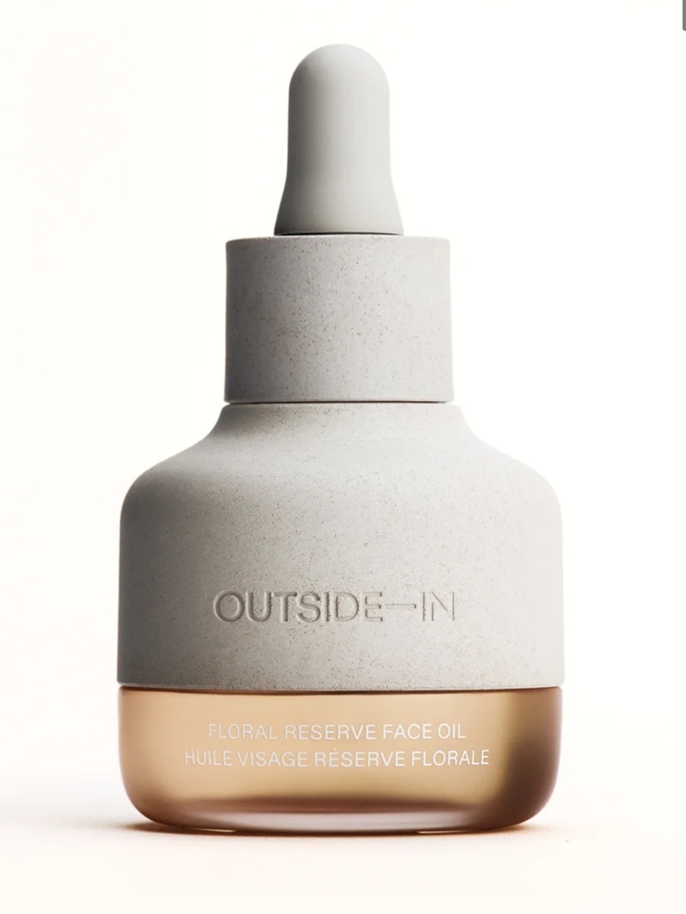 Outside in floral face oil